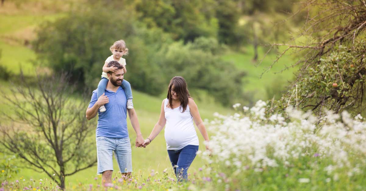 Healthy mom and family Healthy mom and family
